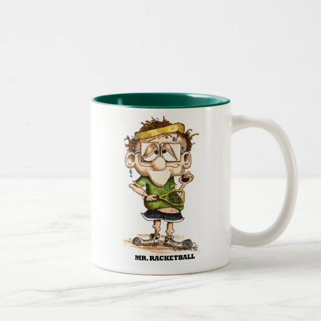 Taza Bicolor mrracketball (Derecha)