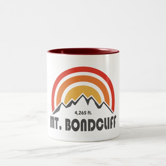 Taza Bicolor Mt. Bondcliff New Hampshire (Centro)