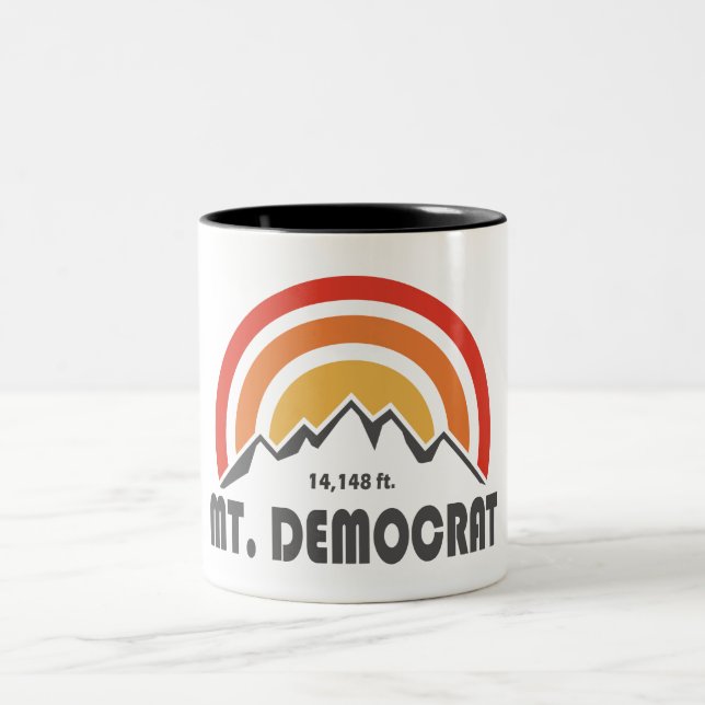 Taza Bicolor Mt. Democrat (Centro)