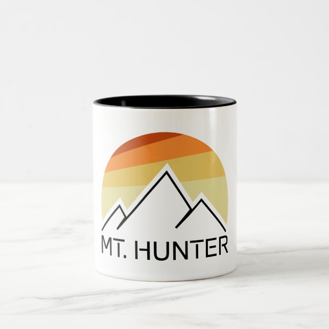 Taza Bicolor Mt. Hunter Alaska Retro (Centro)