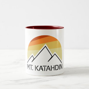 Taza Bicolor Mt. Katahdin Retro