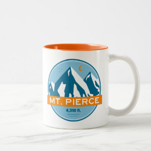 Taza Bicolor Mt. Pierce New Hampshire Estrellas Luna