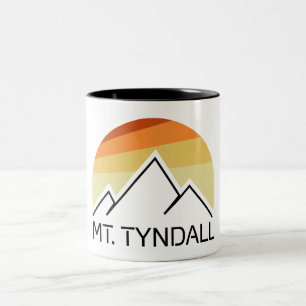 Taza Bicolor Mt. Tyndall California Retro