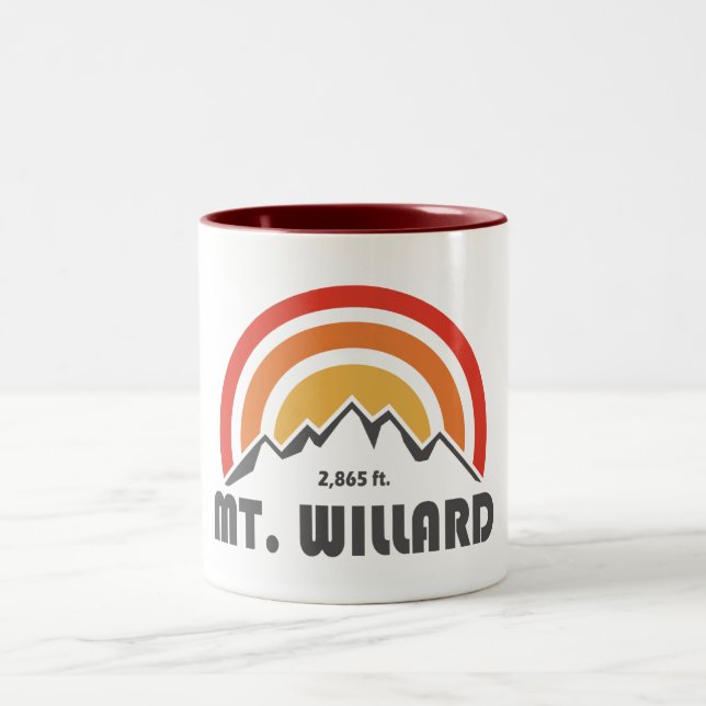 Taza Bicolor Mt. Willard New Hampshire (Centro)