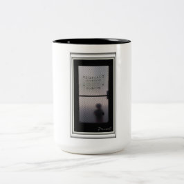 Taza Bicolor muchacho-en-puerta