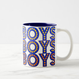 Taza Bicolor Muchachos de los muchachos de los muchachos