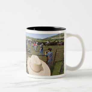 Taza Bicolor Muchachos toman el rancho Hughes de 2007