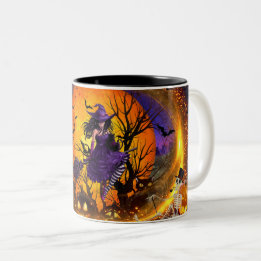 Taza Bicolor Muerca de bruja temblorosa