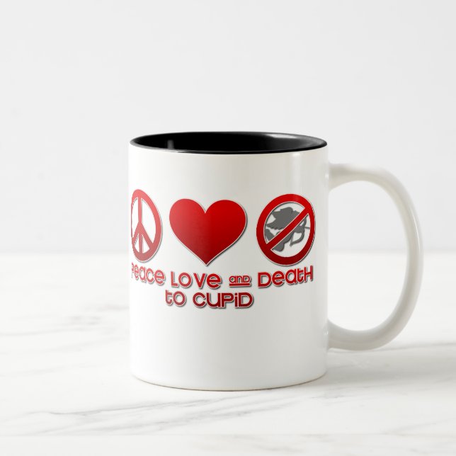 Taza Bicolor Muerte al Cupid (Derecha)