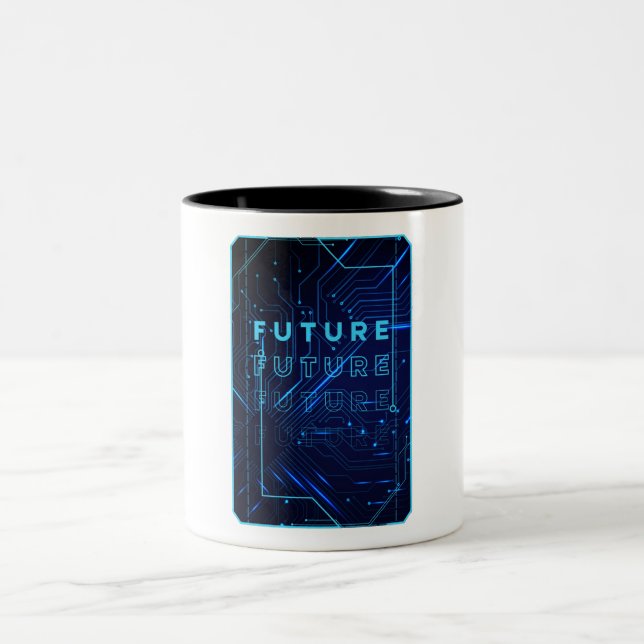 Taza Bicolor Muertes futuras (Centro)