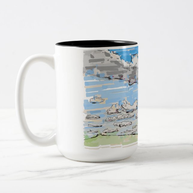 Taza Bicolor Mug (Izquierda)