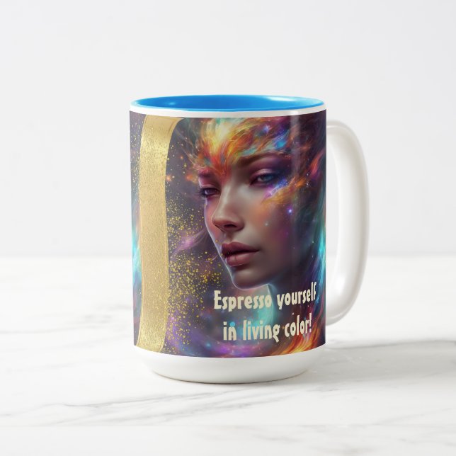 Taza Bicolor Mug (Anverso derecho)