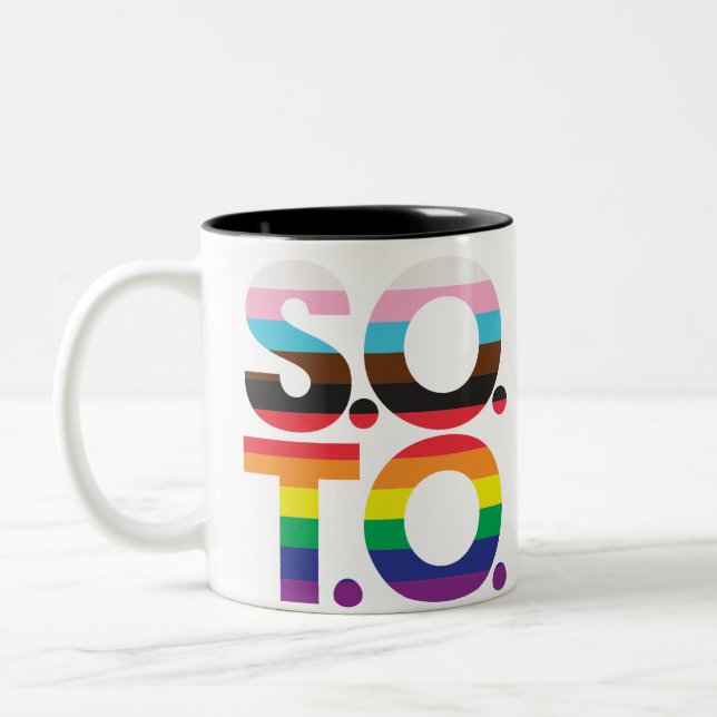 Taza Bicolor Mug (Izquierda)