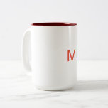Taza Bicolor Mug<br><div class="desc">Unlike the other cups in your kitchen,  these are Unbreakable and designed to make your Coffee love flourish. Stylish & Sip-worthy</div>