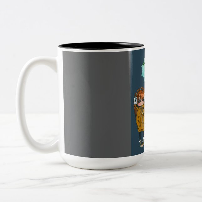 Taza Bicolor Mug (Izquierda)