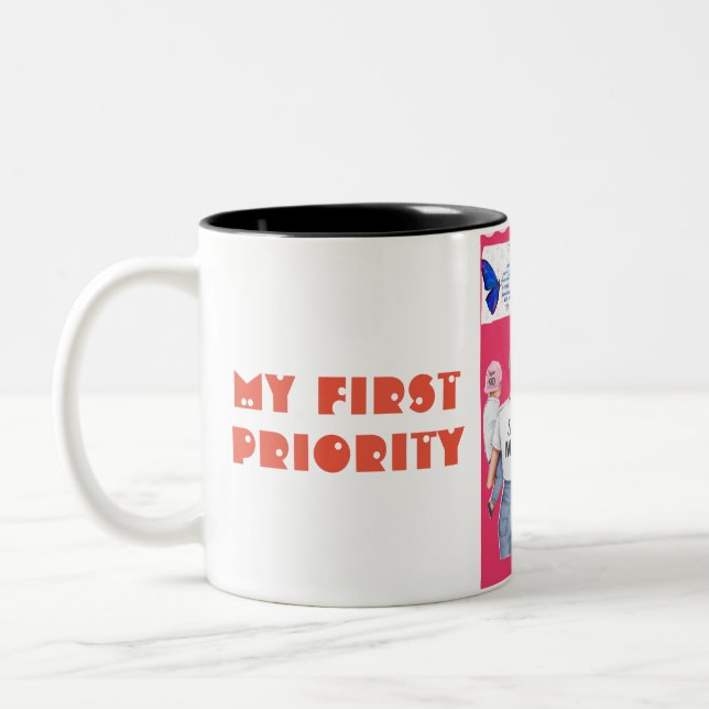 Taza Bicolor Mug (Izquierda)