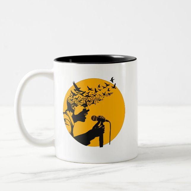 Taza Bicolor Mug (Izquierda)