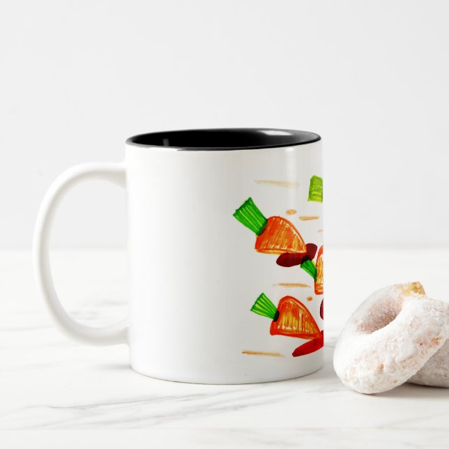 Taza Bicolor Mug (Con donut)