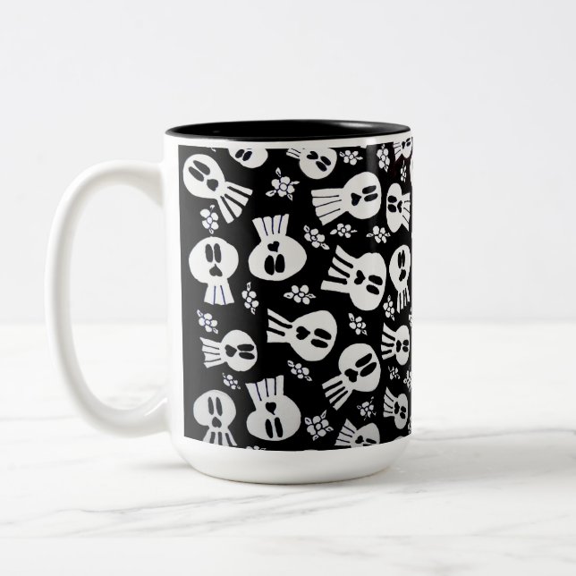 Taza Bicolor Mug - 056 - Calaveras (Izquierda)