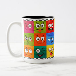 Taza Bicolor Mug 10$ multicaras
