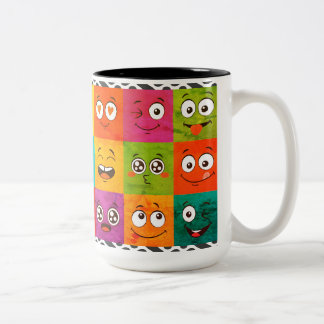 Taza Bicolor Mug 10$ multicaras