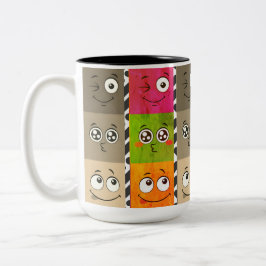 Taza Bicolor Mug 10$ multicaras