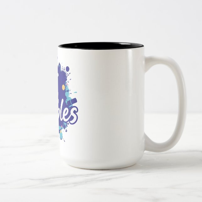 Taza Bicolor Mug - 15oz (Derecha)
