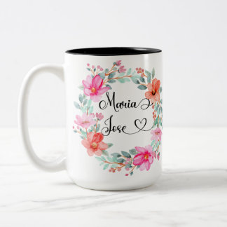 Taza Bicolor Mug 15oz de Maria Jose (ver más opciones)