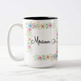 Taza Bicolor Mug 15oz de Miriam (ver más opciones)