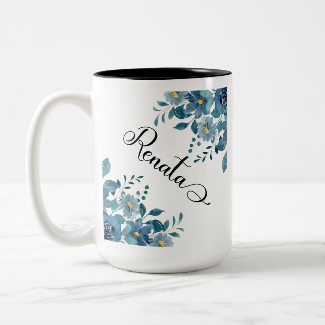 Taza Bicolor Mug 15oz de Renata (ver más opciones) (Izquierda)
