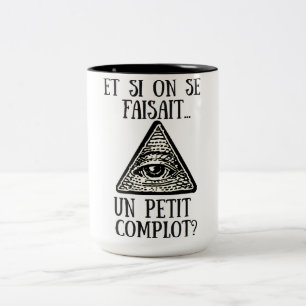 Taza Bicolor Mug 444 ml Pequeña conspiración