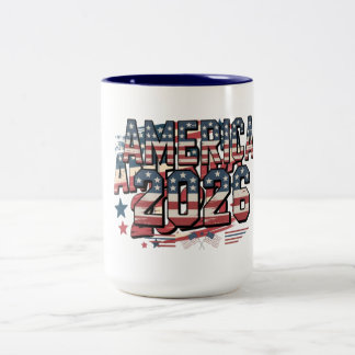 Taza Bicolor MUG AMERICA2026funny
