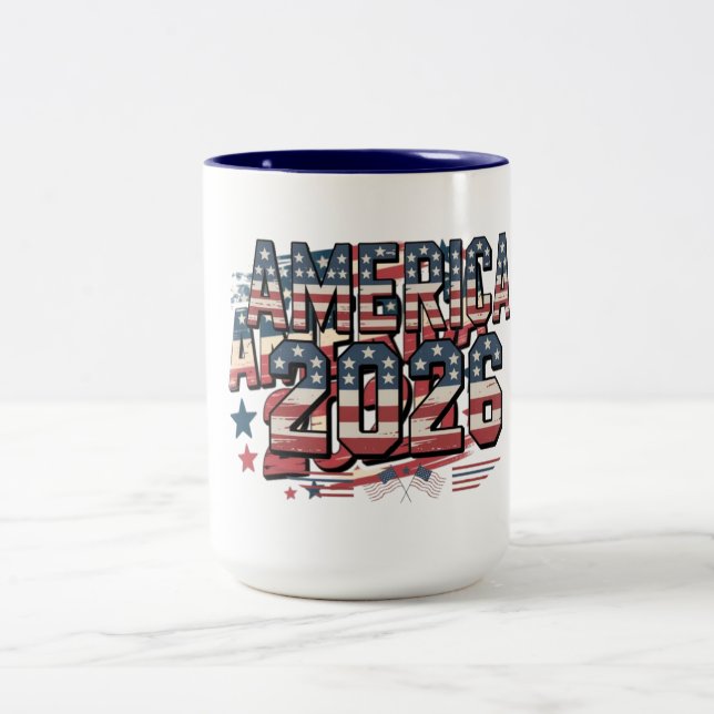 Taza Bicolor MUG AMERICA2026funny (Centro)