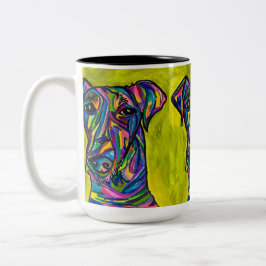Taza Bicolor Mug andaluza de amor