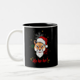 Taza Bicolor mug animal ho ho ho