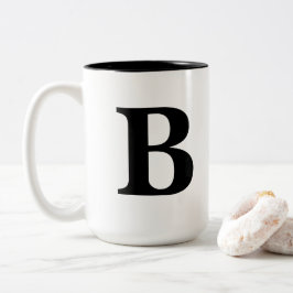 Taza Bicolor Mug. "B"