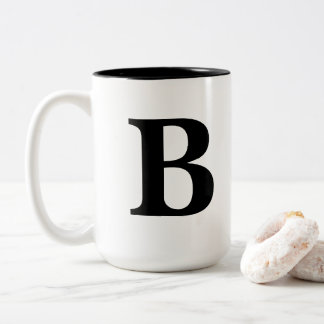 Taza Bicolor Mug. "B"