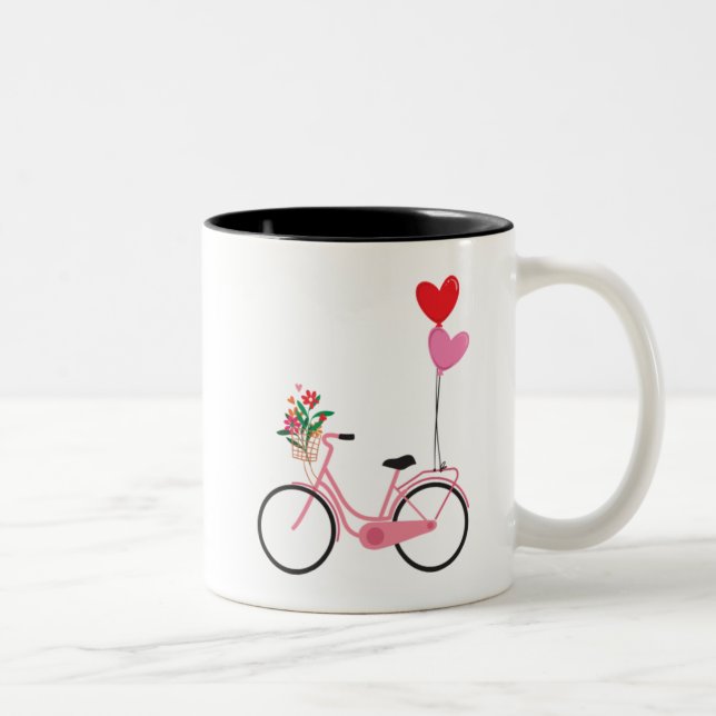 Taza Bicolor Mug - Bicicleta (Derecha)
