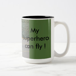Taza Bicolor Mug. Black Hawk del ejército