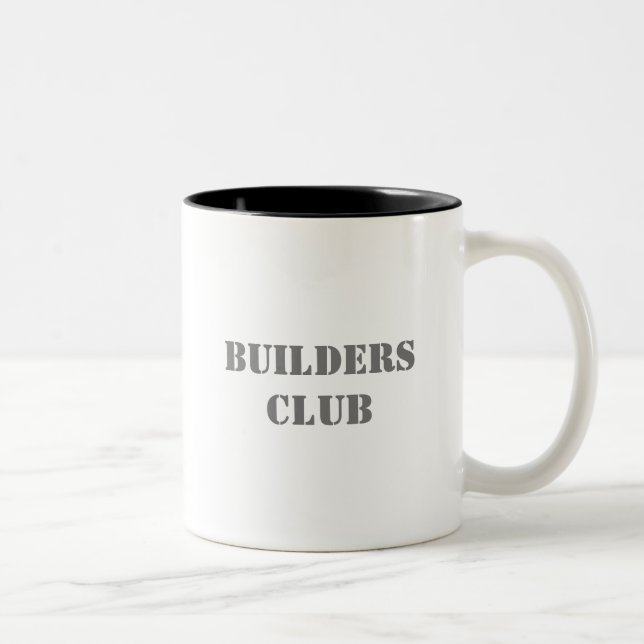 Taza Bicolor Mug - Builders Club (Derecha)