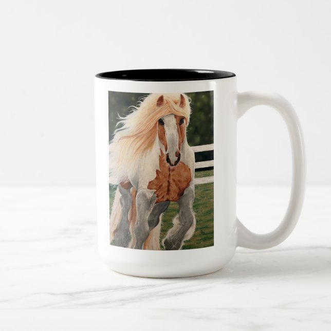 Taza Bicolor Mug "Caballo salvaje" (Derecha)