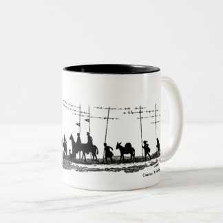 Taza Bicolor Mug Camino De Santiago