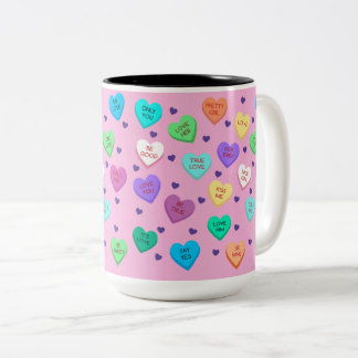 Taza Bicolor Mug cardíaca conversacional