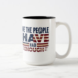 Taza Bicolor Mug cerámica personalizado con emblema y motivació