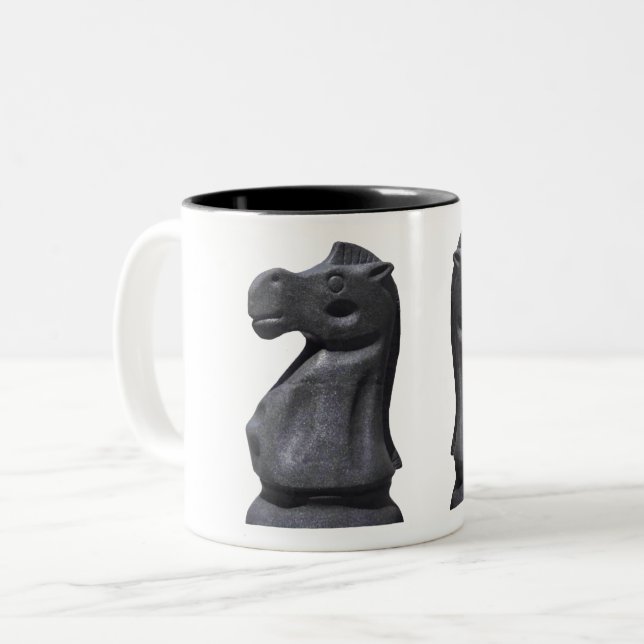 Taza Bicolor Mug Chess (Anverso izquierdo)