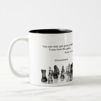 Taza Bicolor Mug Chess