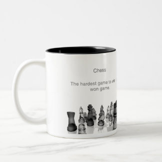 Taza Bicolor Mug Chess