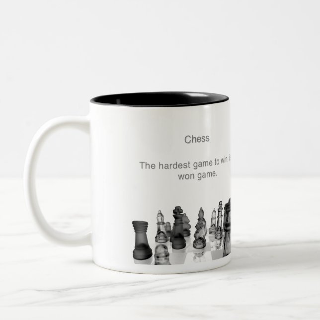 Taza Bicolor Mug Chess (Izquierda)