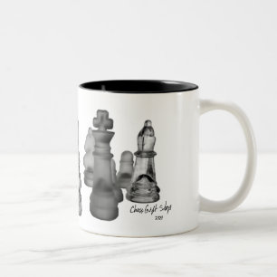 Taza Bicolor Mug Chess Reclectable