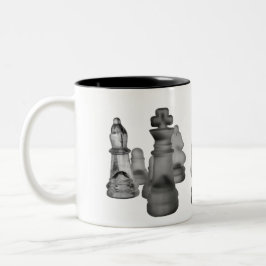 Taza Bicolor Mug Chess Reclectable